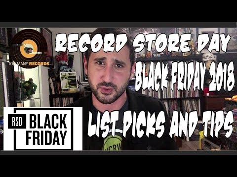 Record Store Day Black Friday 2018 - What You NEED To Know!