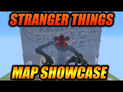 Stranger Things Map Showcase Minecraft Xbox 360 One Ps3 Ps4