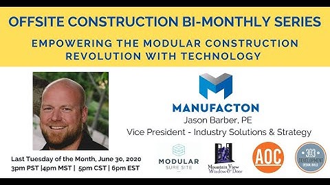 Empowering The Modular Construction Revolution with Technology