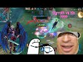 Dyrroth vs Yin ?????  to video funny  Solo rank mplkh #mobilelegends #dyrrothnewbuild #mlbb #mpl