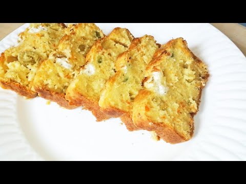 cake-salé-recette-super-facile-//كيك-مالح-سريع-التحضير