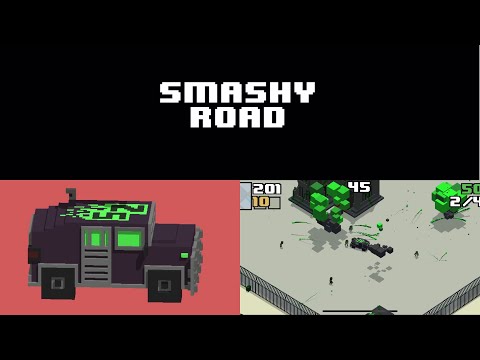 SMASHY ROAD: Wanted 2 - How To Unlock The Zombie Smasher