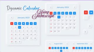 Creating a Dynamic JavaScript Calendar (that Actually Works) #webdevelopment #javascript #html #css