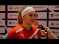 Tereza Urbánková a Corin Rüttimann po CZE - SUI