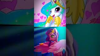 Mlp Edit Princess Celestia Vs G5 G4 Vs G5