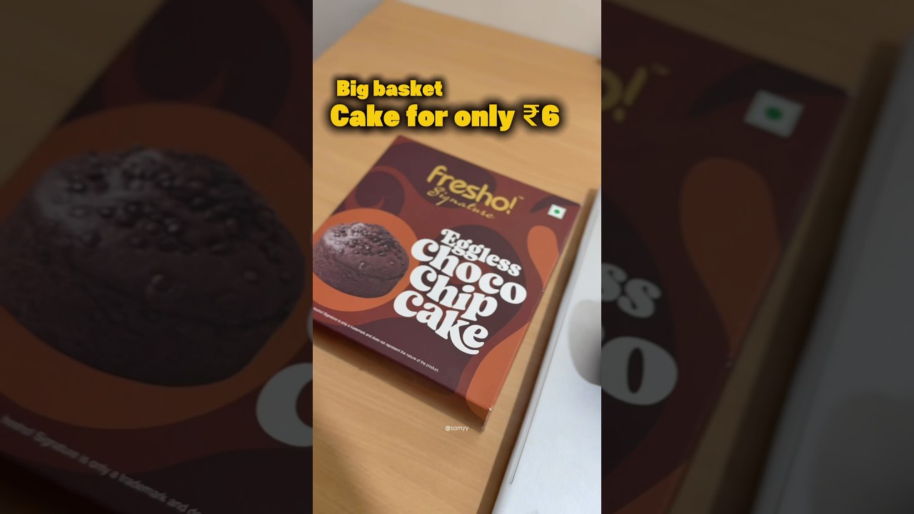 BigBasket offers 🔥❤️‍🔥 | Cake for just ₹6
