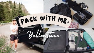 Pack with Me for Yellowstone National Park!