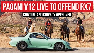 The Pagani V12-Swapped RX-7 From the Genius Minds of Kyza, Live To Offend, and Gooichi Motors