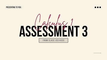CALCULUS 1 || MAT183 : APPLICATION OF DIFFERENTIATION - ANALYSIS OF FUNCTION ( POLYNOMIAL FUNCTION )