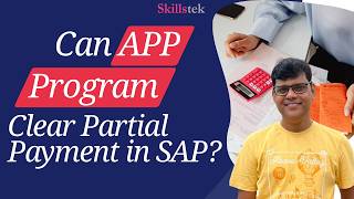 Can SAP Automatic Payment Program Clear Partial Payment? - FICO Interview Question!