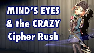 PRO Decoder main plays Mind’s Eyes | Her CIPHER RUSH is GREAT | Identity V