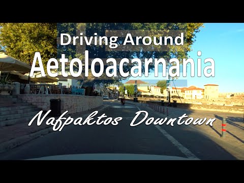 Driving Around - Nafpaktos Downtown