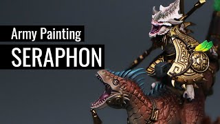 How to Paint SERAPHON | ALBINO Skin | Aggradon | AGE of SIGMAR | Lizardmen