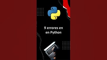 ¡Evita Estos 9 Errores Comunes en Python! Guía para Principiantes #pythontutorial #python
