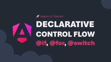Angular v17 Control Flow: @if, @for, @switch vs. *ngIf, *ngFor | Massive Performance UPGRADE