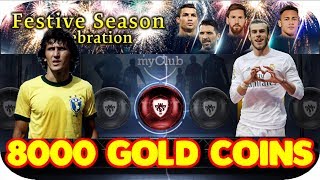 Part 2 | FESTIVE SEASON BOX DRAW 32 TIMES (8000 Gold Coins Spree) in PES 2018 MOBILE | ZICO & BALE