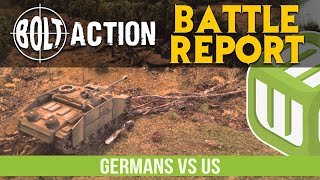 Germans vs USA Bolt Action Battle Report Ep 07