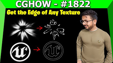 Unreal Engine 5.4 - Get the Edge of Any Texture (Material Tutorial)