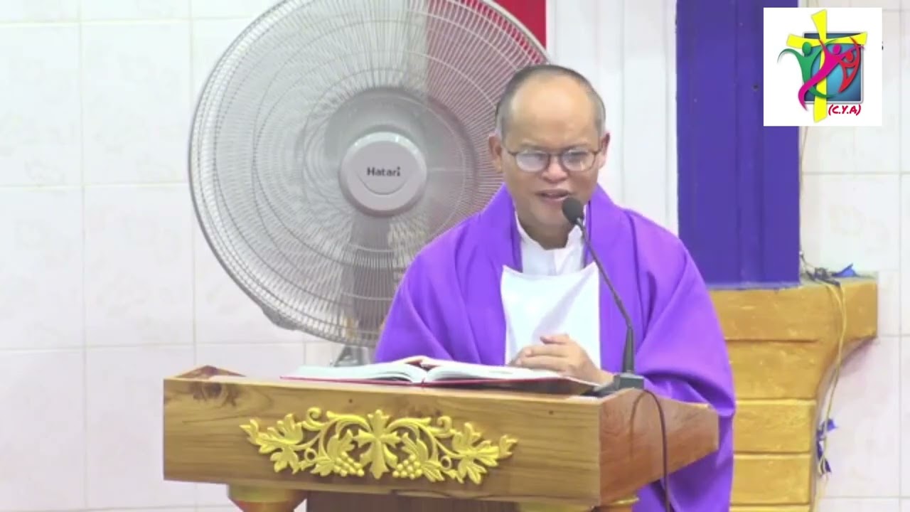 Homily by Rev. Fr. Hyginus Myint Soe.20.2.2026.