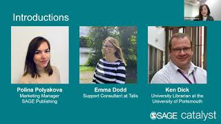 Sage Catalyst: An Introduction with Ken Dick from the University of Portsmouth