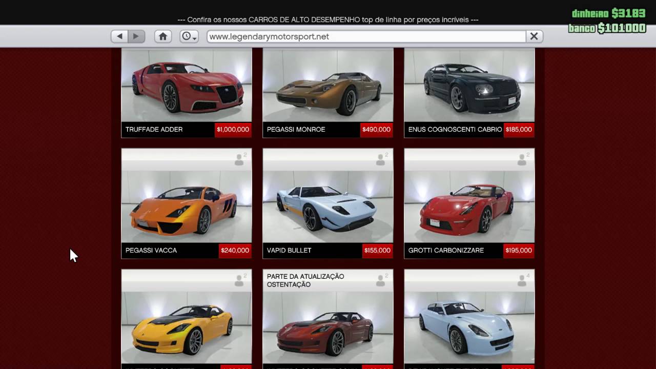 9 Carros brasileiros que você REALMENTE precisa comprar no GTA 5 ONLINE ( PS3,PS4,X1,X360,PC) 