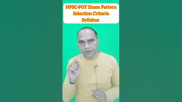 PGT Haryana Exam Pattern,Selection Criteria, Syllabus,How to Start Preparation