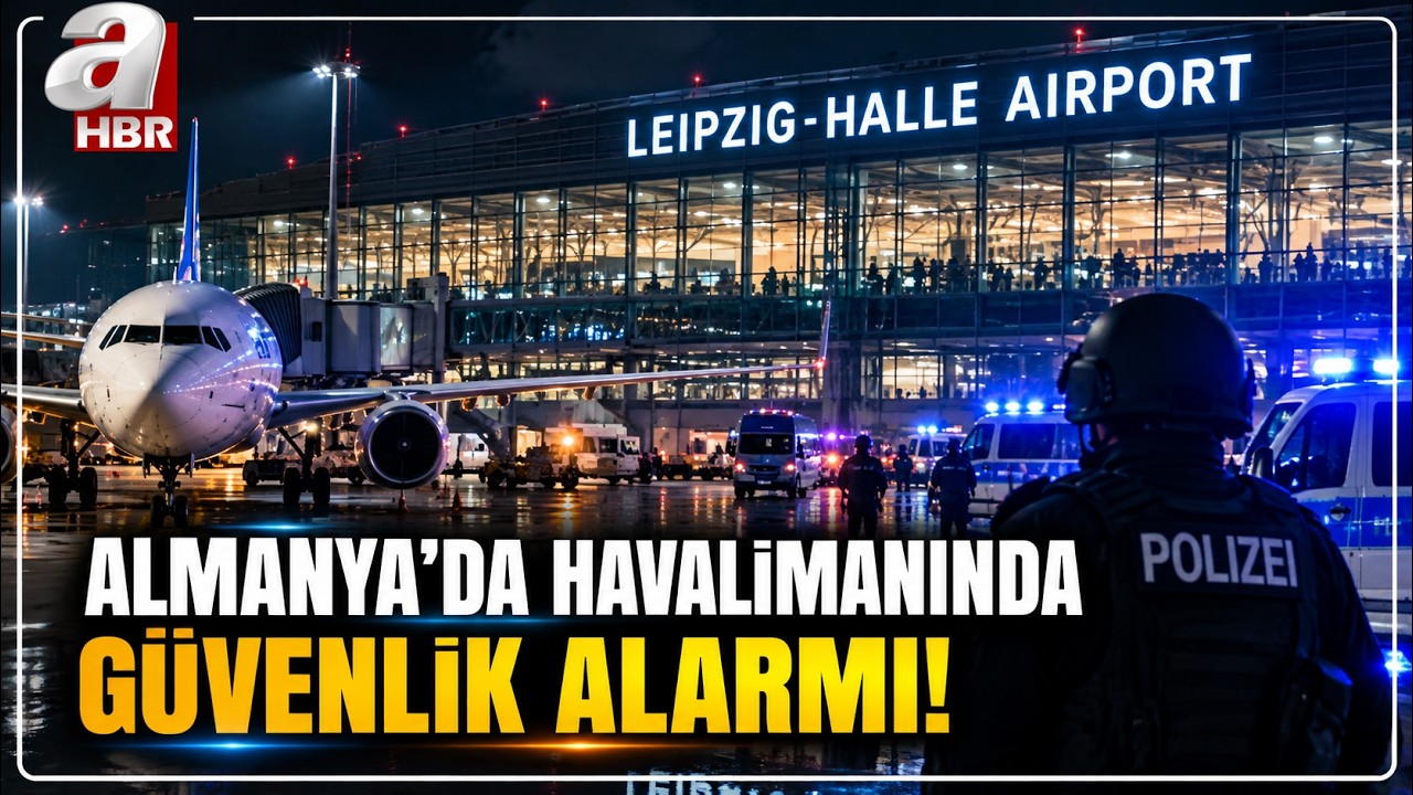 Almanya'da Havalimanında Güvenlik Alarmı! | A Haber