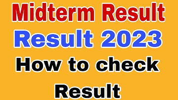 VU Midterm Result Spring 2023||Midterm Result 2023