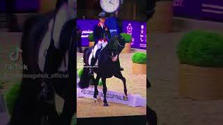 Watch Charlotte Fry Win The World Cup Dressage Grand Prix in 90 Seconds.