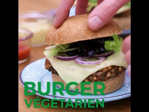 recette-:-burger-végétarien-avec-son-steak-de-lentilles