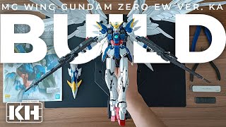 MG Wing Gundam Zero EW Ver. Ka 1/100 | ASMR Build | Gunpla Beat Building