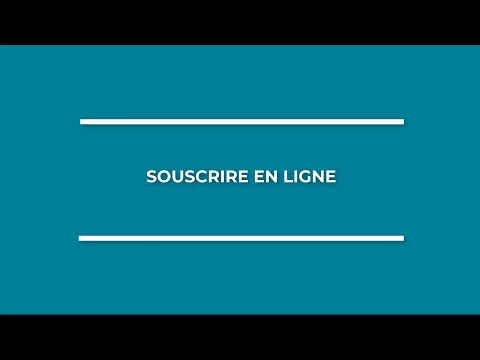 Votre Espace Personnel - Souscrire en ligne