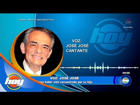 José José niega estar secuestrado por su hija Sarita | Hoy