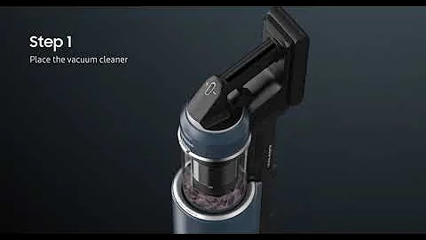 How Does The Samsung Clean Station Work? | Bespoke Jet Vacuum | Samsung UK