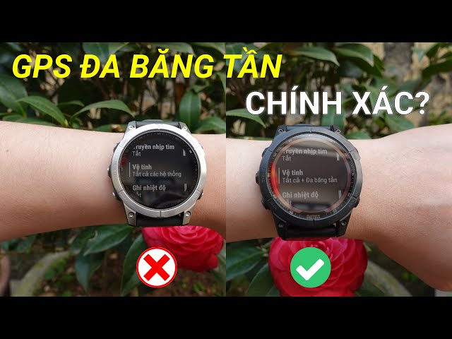 Định vị đa băng tần trên Garmin Fenix 7 có thực sự chính xác?