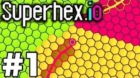 BEST NEW .IO GAME IN 2017! (SuperHex.io)