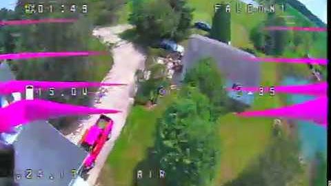 Fpv flying at the farm