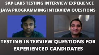 SAP Labs Automation Testing Interview Experience | Real Time Interview Questions and Answers