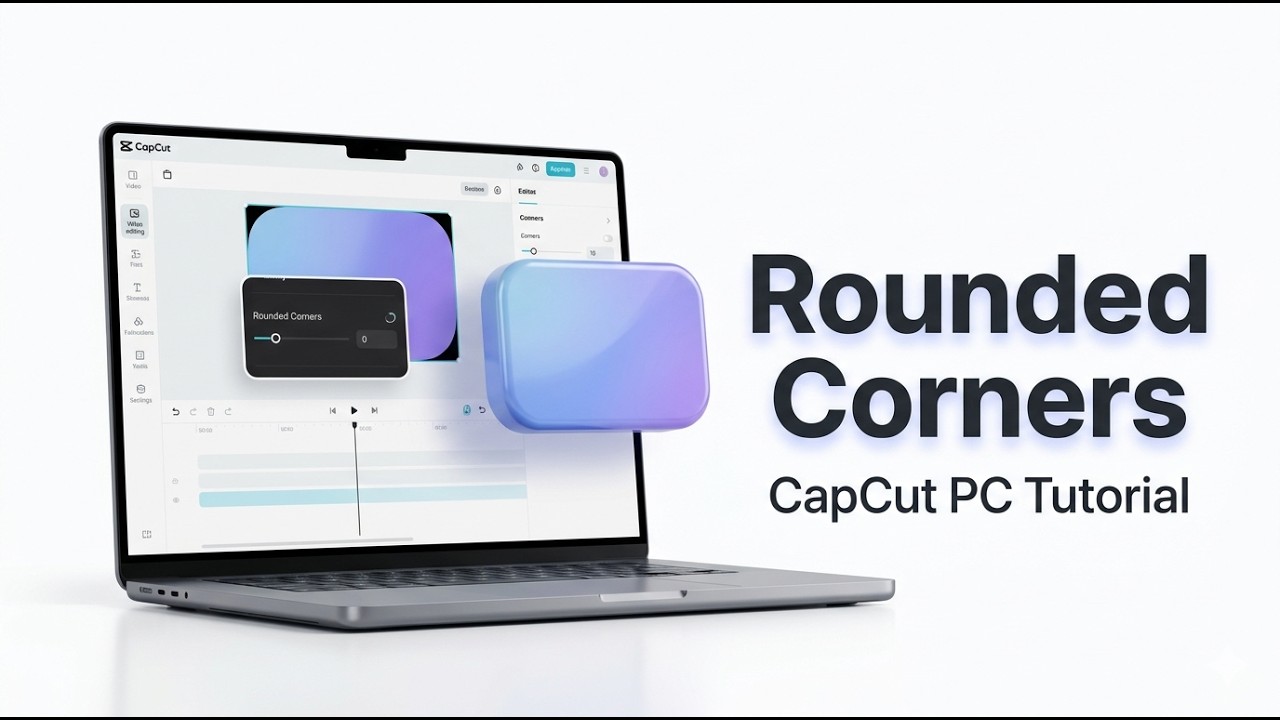 How to Rounded Corner in CapCut PC | Easy Tutorial for Beginners - YouTube