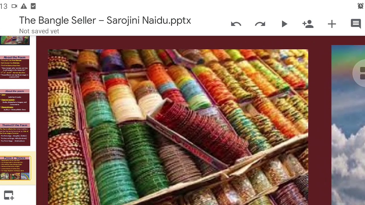 The bangle seller poem in tamil easy way to learn YouTube