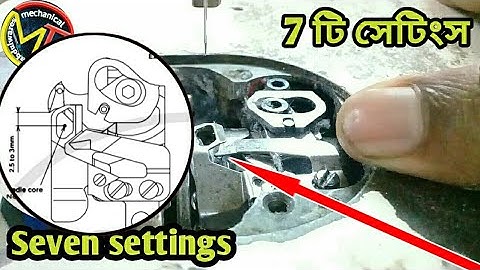 7 settings, how to set, fixed knife,moving knife, knife pati.