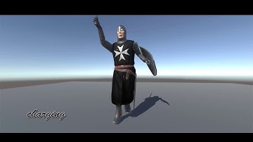 Hospitaller knight Unity5 demo