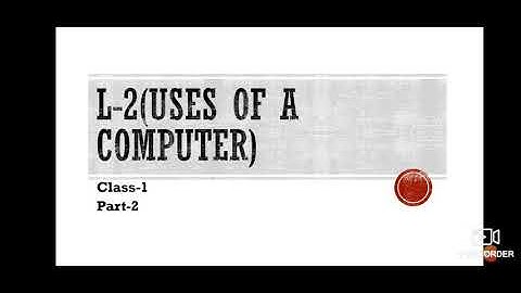 Class-1, Subject-Computer, Video-9, Chapter-2, Part-2 by Mrs Sunidhi