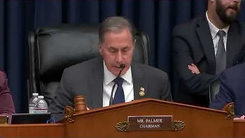 Chairman Palmer Delivers Opening Remarks at Environment Subcommittee Markup