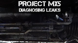Project Mx5 - Diagnosing Leaks & Finishing Wiper Restoration - Fix Engine Or Swap It?