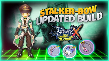 [ROX GLOBAL] - F2P Stalker Long Bow Updated Build! | Character Progression.