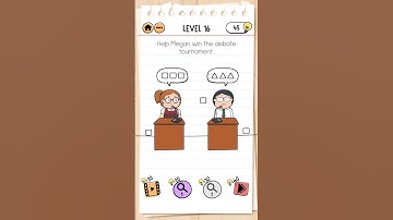 Brain Test 2 (Crazy High School) Level 16 #braintest2 #braintestlevel #braingame #gameplay