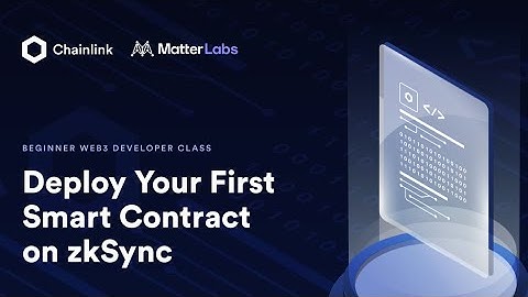 Deploy Your First Smart Contract on zkSync
