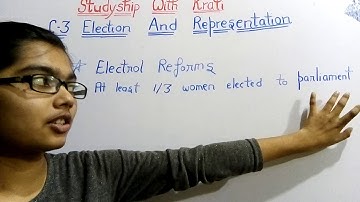 Class 11th Political Science Ncert Ch-3(Part-3)||Election and representation