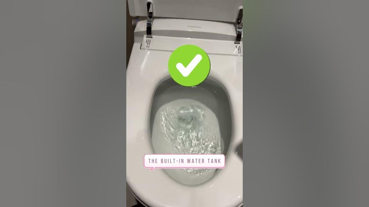 Our Vancoco Smart Toilet is a completely paperless toilet solution with